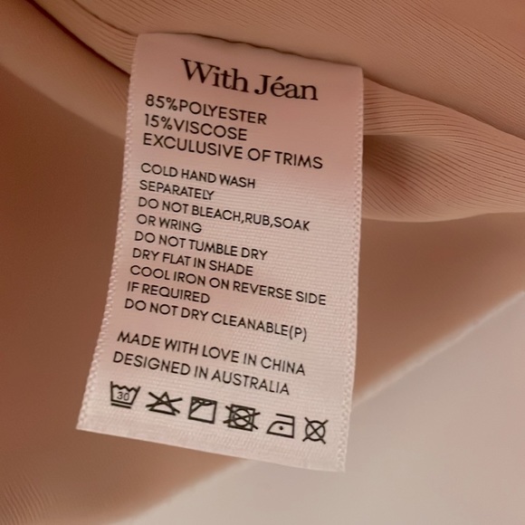 With Jean Cindy Pointelle Rose Floral Corset Top - Picture 7 of 7